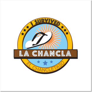 I survived la chancla Posters and Art